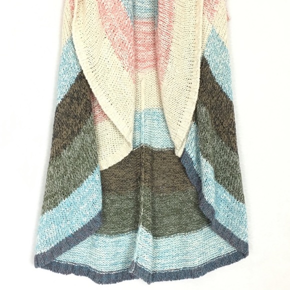 CAbi Sherbet Line Up Circle Cardigan/Vest/Shrug/Sweater Style 216 XS/Sma… - Picture 10 of 12